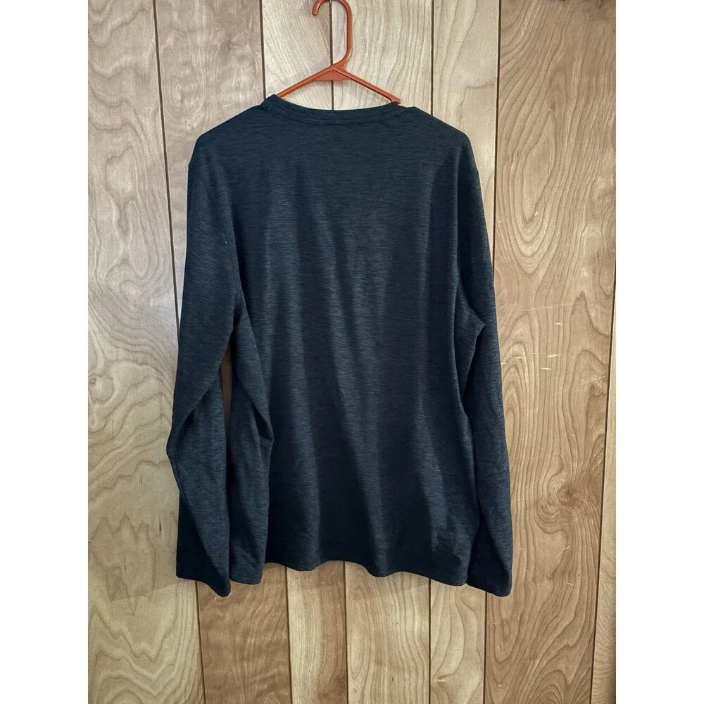 Rugged Elements Men's Long Sleeve Crew Shirt Gray, Large‎
